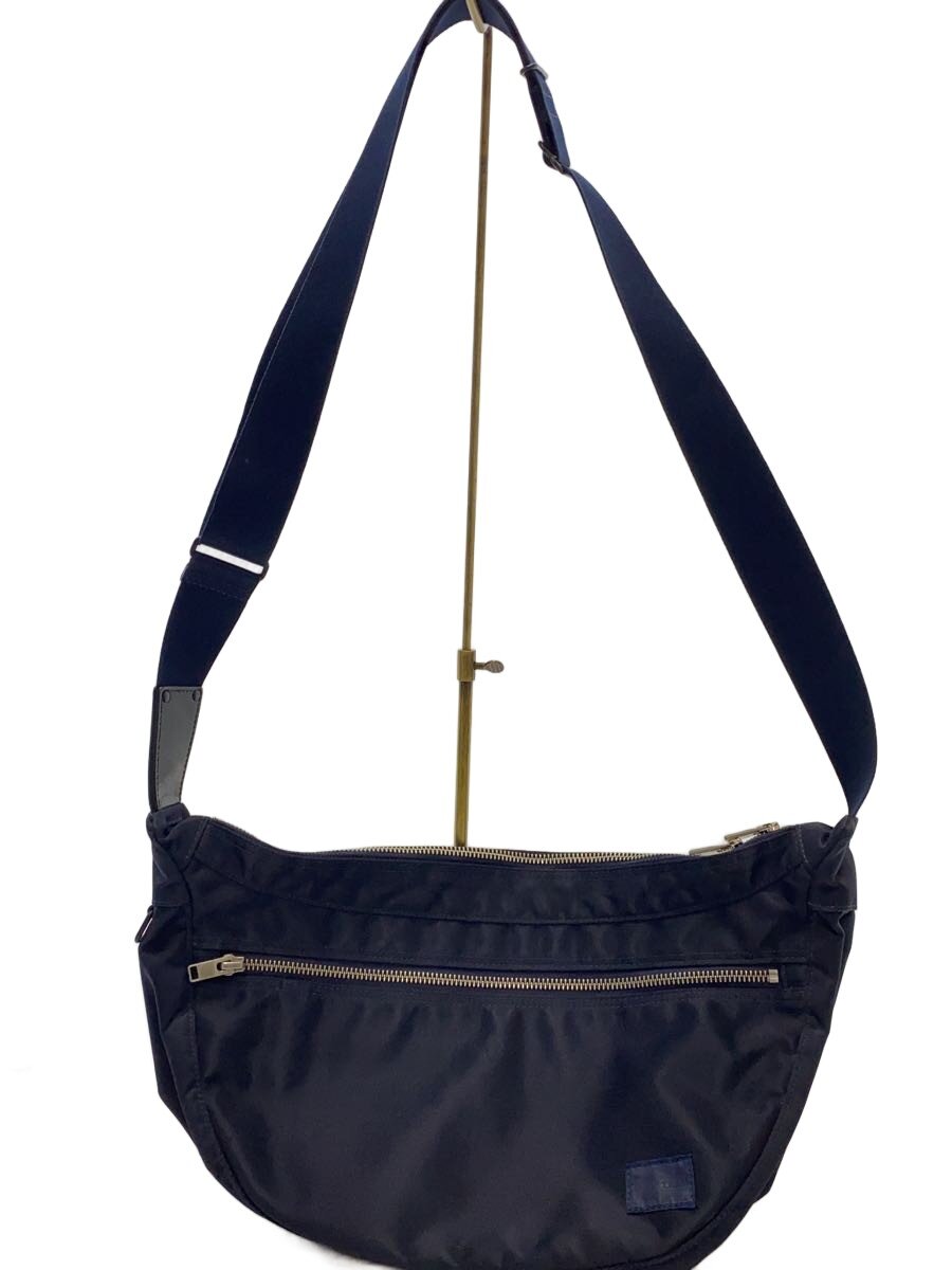 C, D, T, R, W - 【中古】PORTER◆ショルダーバッグ/--/NVY/無地【バッグ】