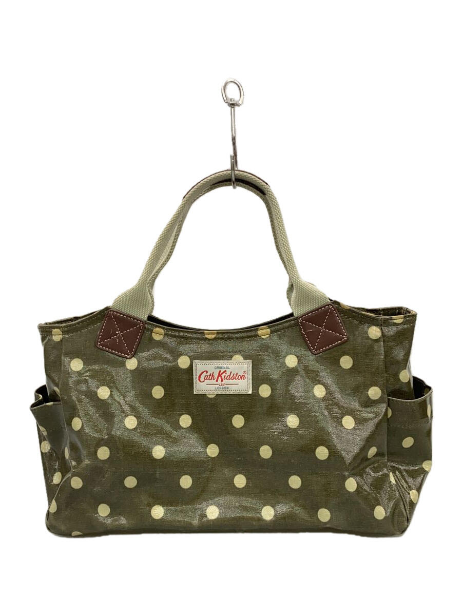 【中古】Cath Kidston◆バッグ/PVC/GRN/ド