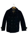 【中古】by GLAD HAND◆ピーコート/S/ウール/NVY/bygh-12-fw-04【メンズウェア】(4)