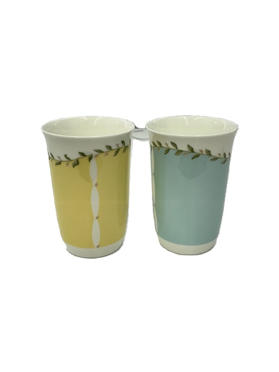 【中古】TIFFANY Co.◆グラス/2点セット/ピンクチューリップ【キッチン用品】