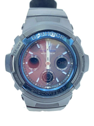 【中古】CASIO◆ソーラー腕時計・G-SHOCK/デジアナ/BLK【服飾雑貨他】 【中古】CASIO◆ソーラー腕時計・G-SHOCK/デジアナ/BLK【服飾雑貨他】