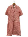 【中古】GANNI◆半袖ワンピース/32/コットン/PNK//【レディースウェア】(4)