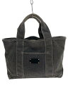 【中古】L.L.Bean◆トートバッグ/デニム/GRY【バッグ】(4)