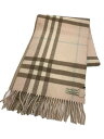 【中古】BURBERRY LONDON◆マフラー/カシミア/PNK/チェック/レディース【服飾雑貨他】(4)