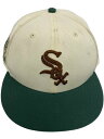 【中古】NEW ERA◆キャップ/7 3/4/コットン/CRM/メンズ【服飾雑貨他】(4)