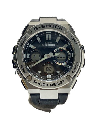【中古】CASIO◆ソーラー腕時計・G-SHOCK/デジアナ/SLV【服飾雑貨他】 【中古】CASIO◆ソーラー腕時計・G-SHOCK/デジアナ/SLV【服飾雑貨他】
