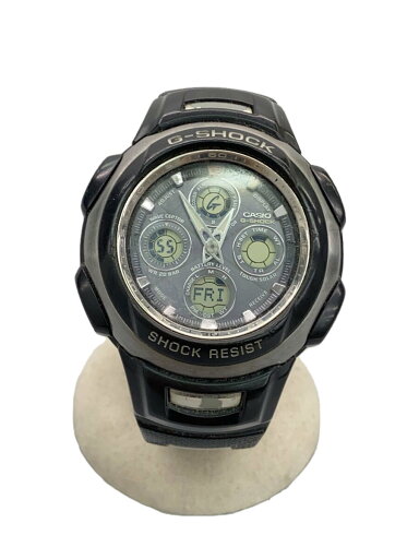 【中古】CASIO◆ソーラー腕時計・G-SHOCK/デジアナ/ステンレス/BLK/BLK【服飾雑貨他】 【中古】CASIO◆ソーラー腕時計・G-SHOCK/デジアナ/ステンレス/BLK/BLK【服飾雑貨他】