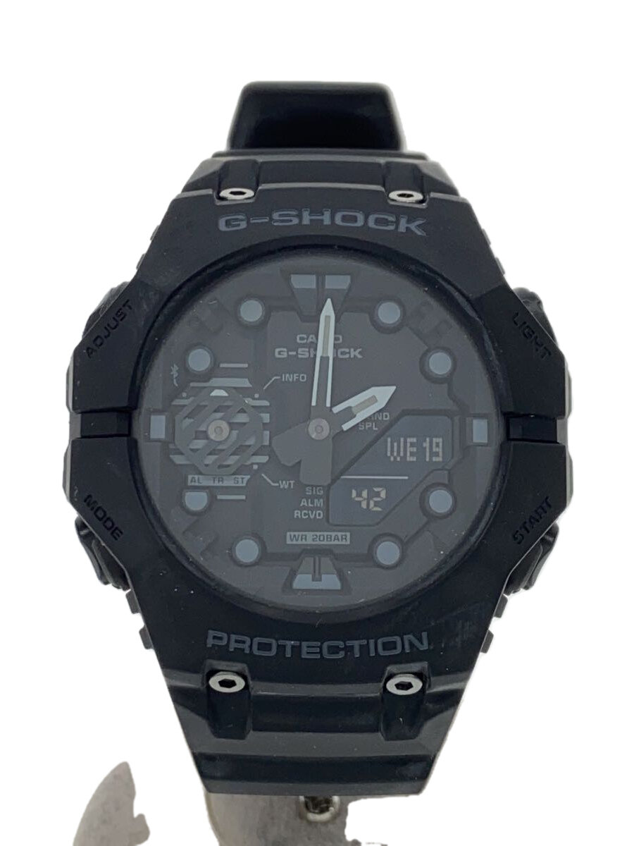 【中古】CASIO◆クォーツ腕時計_G-SHOCK/アナログ/BLK【服飾雑貨他】