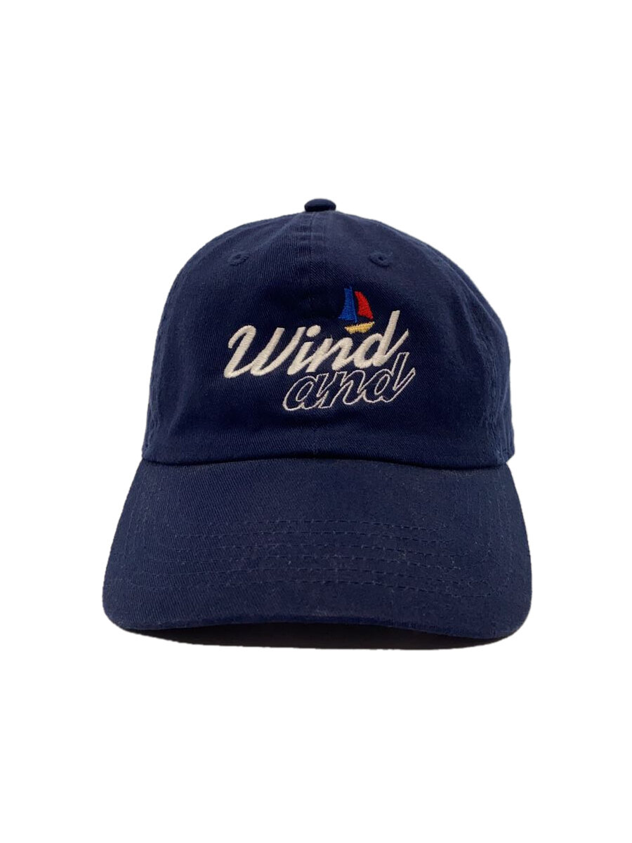 【中古】WIND AND SEA◆キャップ/--/コットン/NVY/メンズ/WDS-AC-105【服飾雑貨他】