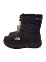 【中古】THE NORTH FACE◆ブーツ/27cm/BLK/ノースフェイス/ブラック/黒/チェック/NF52470/ヌプシ/ダイニーマ【シューズ】