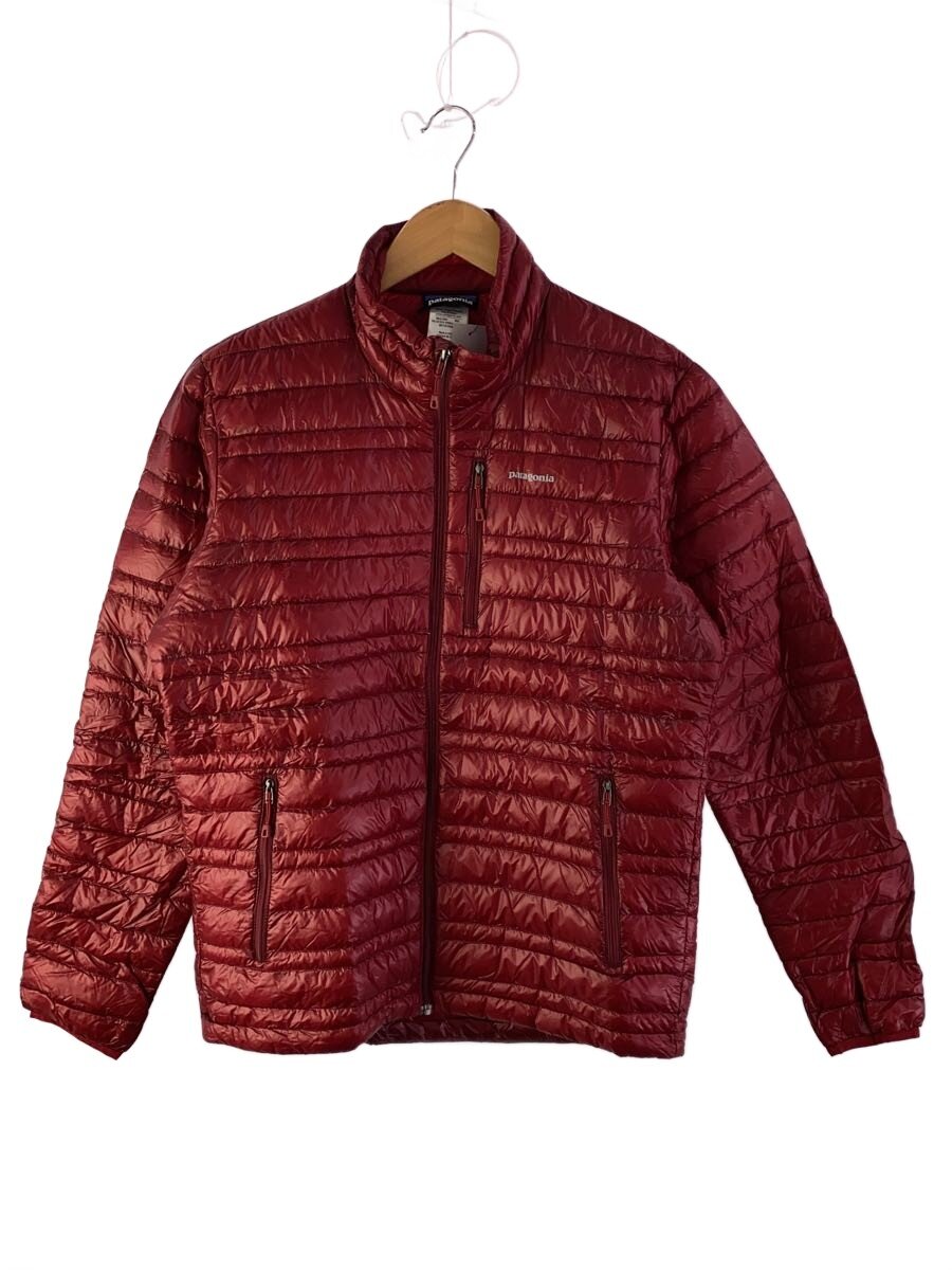 【中古】patagonia◆ダウンジャケット/S/ポリエステル/RED/84756FA13【メンズウ ...