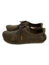 【中古】Clarks◆シューズ/UK5/BRW/レザー【シューズ】(4)
