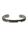 【中古】NAVAJO◆johnathan nez/round wire lined bangle/バングル/シルバー【服飾雑貨他】