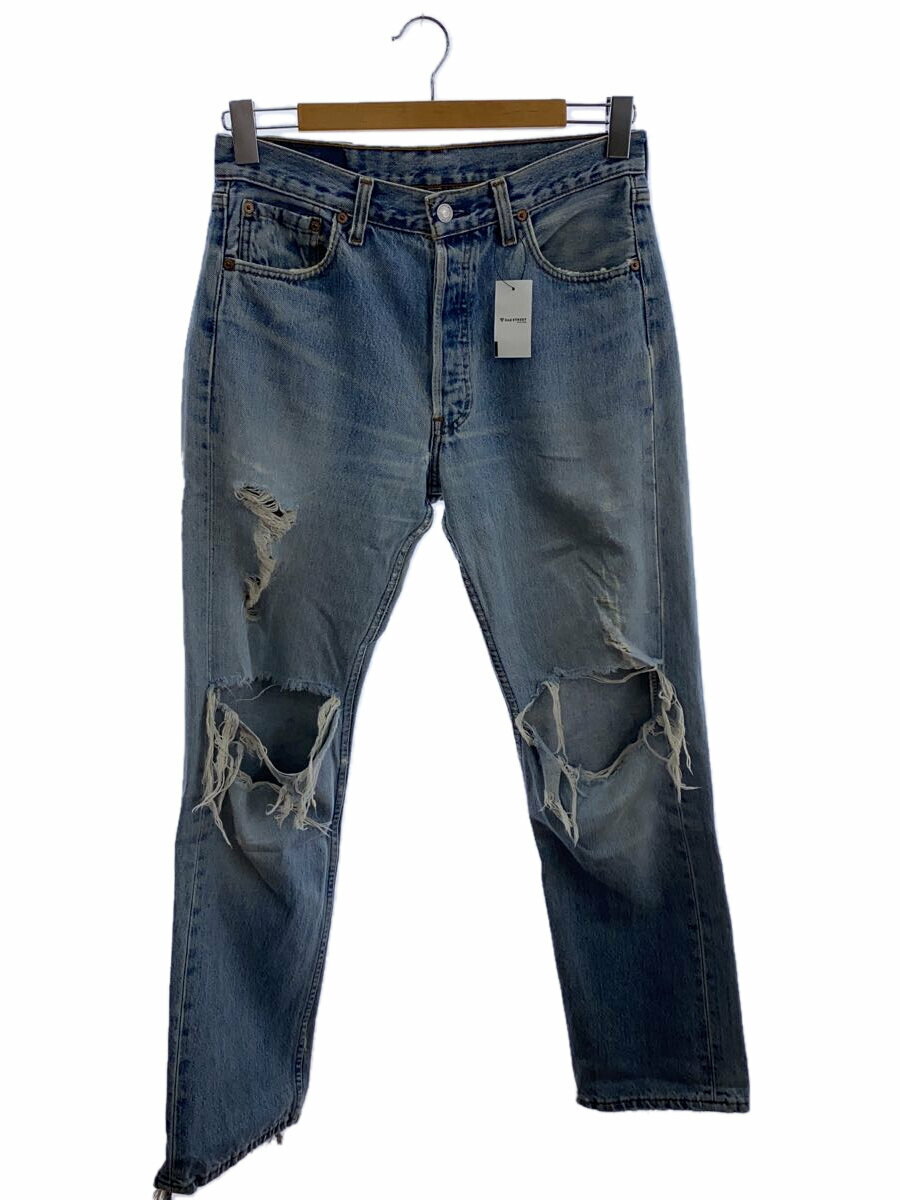 【中古】Levi’s◆90s/501/ボタン裏524/ボトム/30/デニム/IDG【メンズウェア】