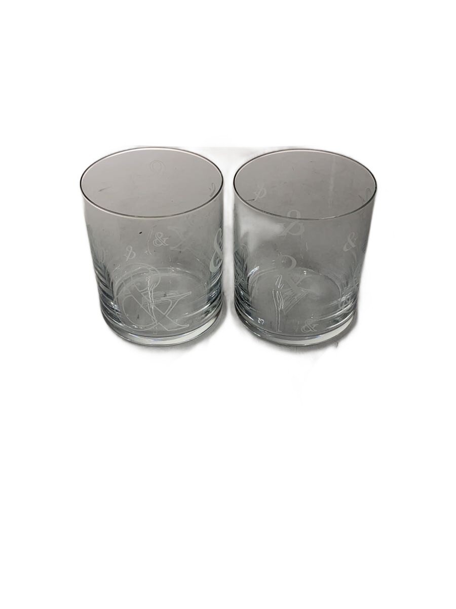 【中古】TIFFANY&Co.◆グラス/2点セット/アンパーサンドグラス【キッチン用品】