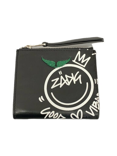 【中古】Zadig&Voltaire◆2つ折り財布/レザー/BLK/レディース【服飾雑貨他】 【中古】Zadig&Voltaire◆2つ折り財布/レザー/BLK/レディース【服飾雑貨他】