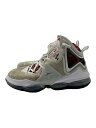 【中古】NIKE◆LEBRON 19_レブロン 19/28cm/WHT【シューズ】(4)