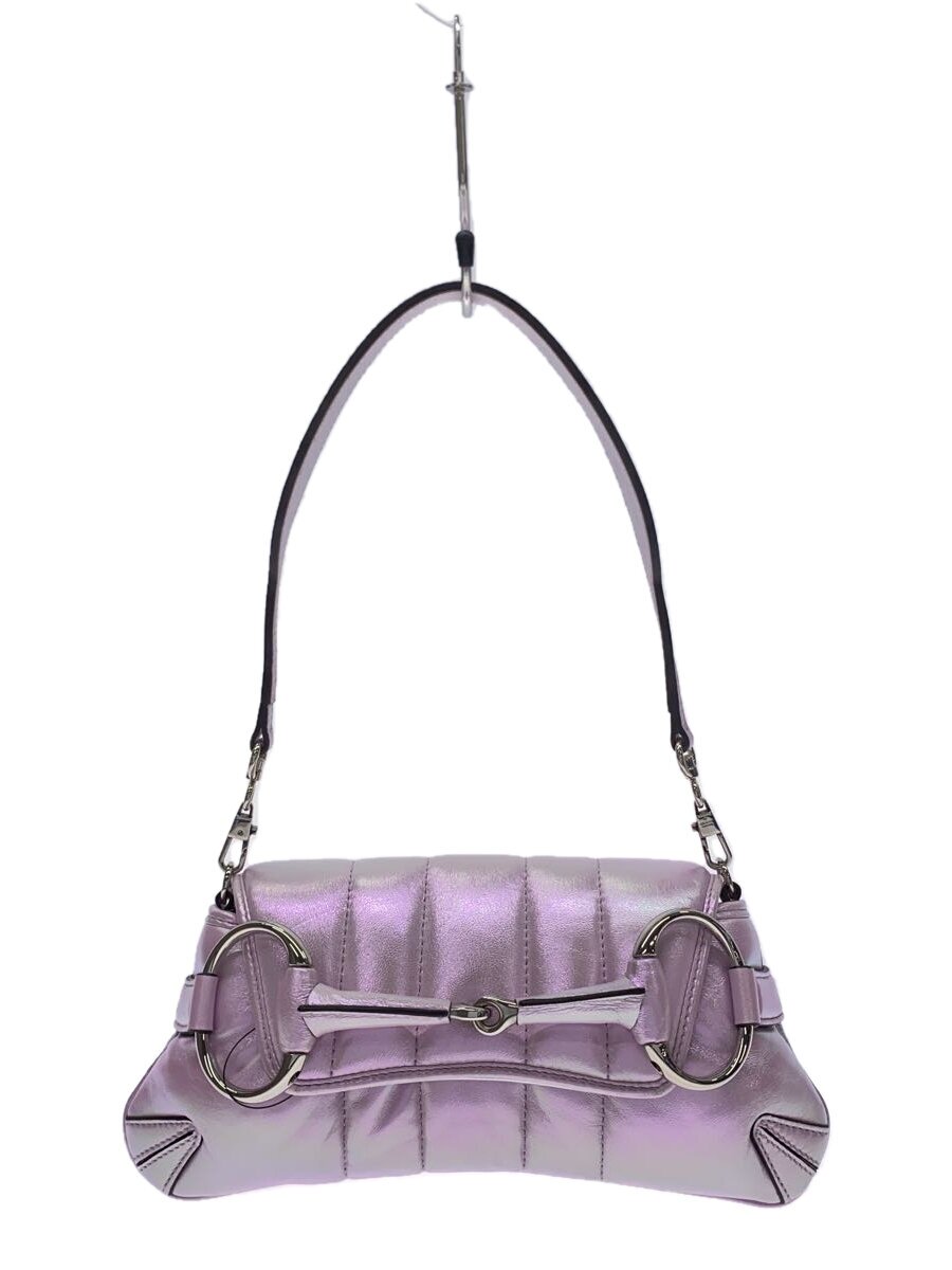 GUCCI - 【中古】GUCCI◆ショルダーバッグ/--/PNK/764339【バッグ】