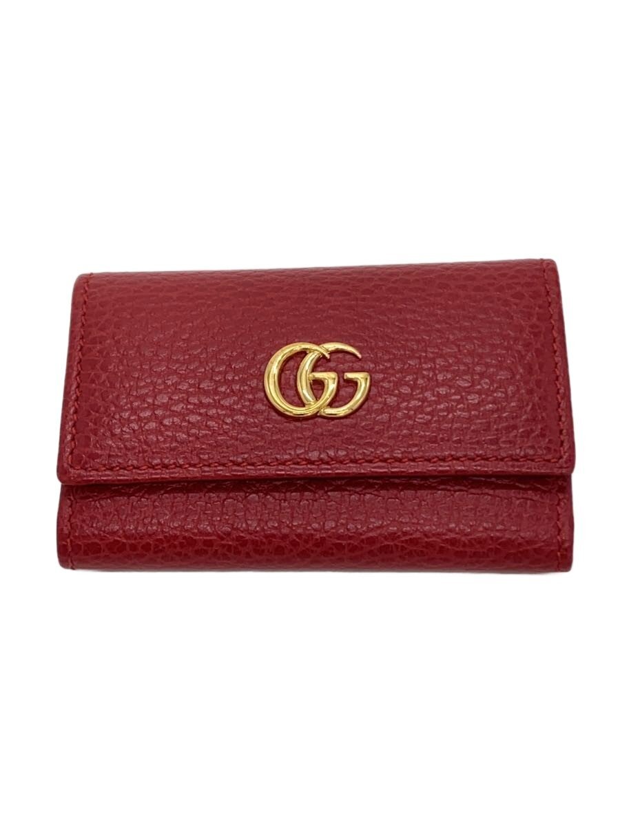 【中古】GUCCI◆キーケース/レザー/RE