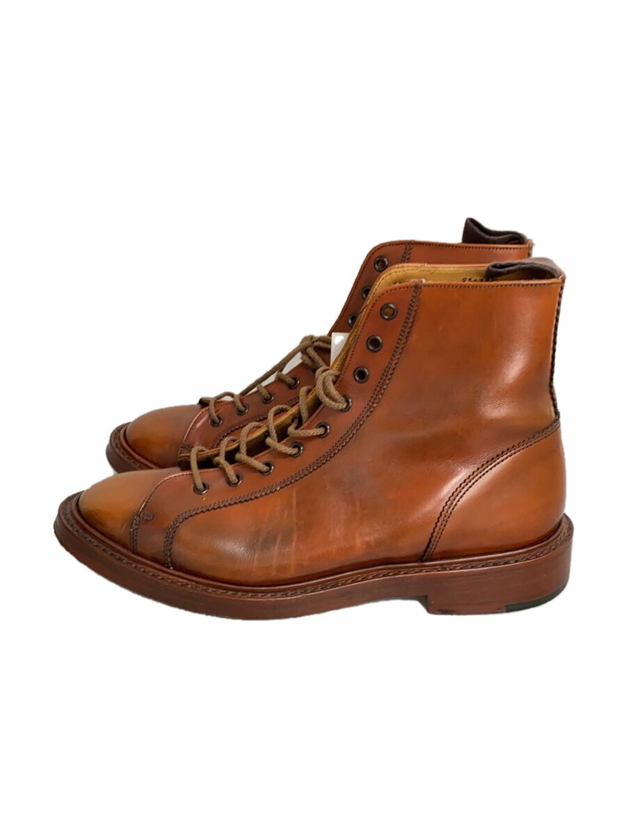 【中古】Tricker’s◆レースアップブーツ/モンキーブーツUK7.5/BRW/レザー/6259//【シューズ】