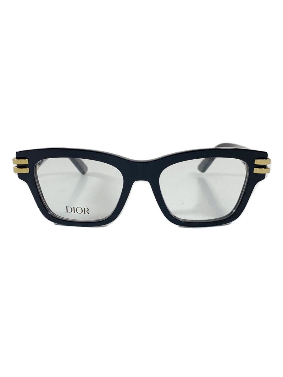 D & G - 【中古】Christian Dior◆メガネ/プラスチック/BLK/CLR/メンズ/S21//【服飾雑貨他】