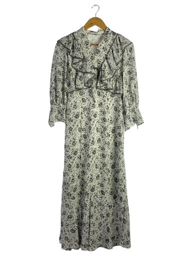 【中古】SNIDEL◆7分袖ワンピース/O/ポリエステル/WHT/花柄/SWFO241049【レディースウェア】 【中古】SNIDEL◆7分袖ワンピース/O/ポリエステル/WHT/花柄/SWFO241049【レディースウェア】
