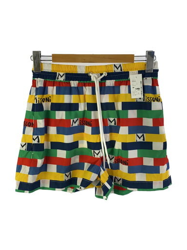【中古】MISSONI◆ショートパンツ/S/ポリエステル/マルチカラー/総柄【メンズウェア】 【中古】MISSONI◆ショートパンツ/S/ポリエステル/マルチカラー/総柄【メンズウェア】