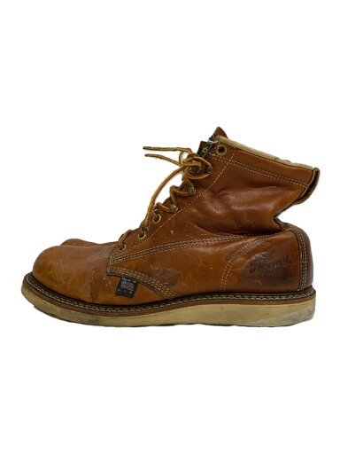 【中古】Thorogood◆レースアップブーツ/US7/BRW/レザー【シューズ】 【中古】Thorogood◆レースアップブーツ/US7/BRW/レザー【シューズ】