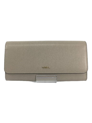 【中古】FURLA◆長財布/フェイクレザー/GRY/無地/レディース//【服飾雑貨他】 【中古】FURLA◆長財布/フェイクレザー/GRY/無地/レディース//【服飾雑貨他】