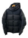 【中古】THE NORTH FACE◆WS NUPTSE HOODIE_ウィンドストッパーヌプシフーディ/XL/ナイロン/BLK【メンズウェア】