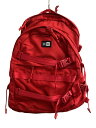【中古】NEW ERA◆リュック/--/RED/無地【バッグ】