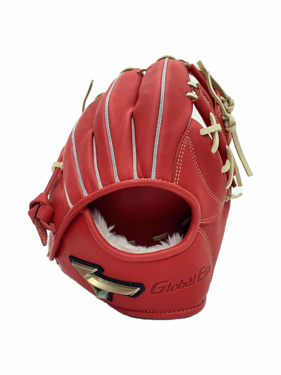 【中古】MIZUNO◆グローブ/Global Elite/H selection SIGNA/右利き用/RED【スポーツ】