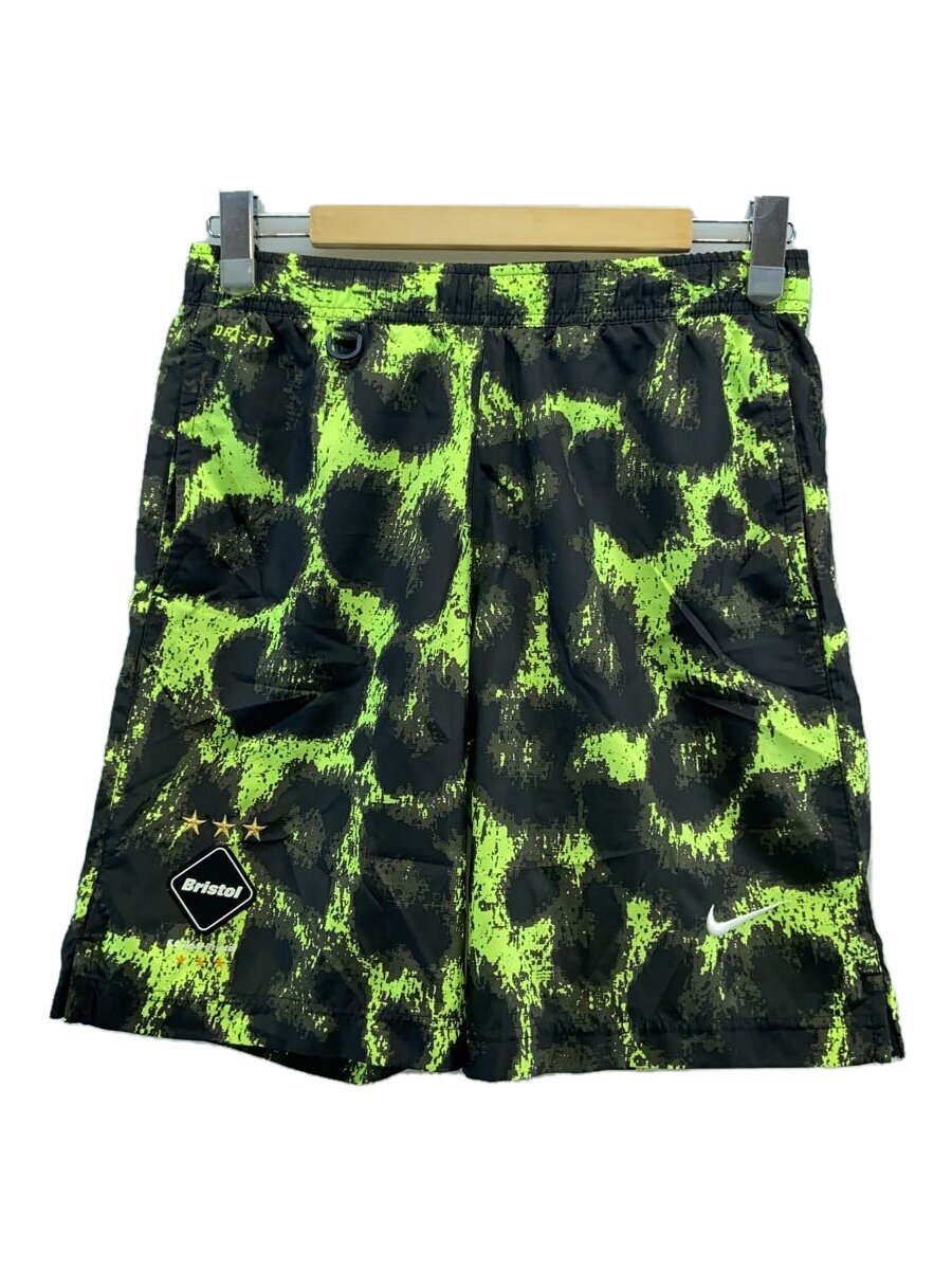 【中古】F.C.R.B.(F.C.Real Bristol)◆ショートパンツ/S/ナイロン/BLK/総柄/716120-710//【メンズウェア】