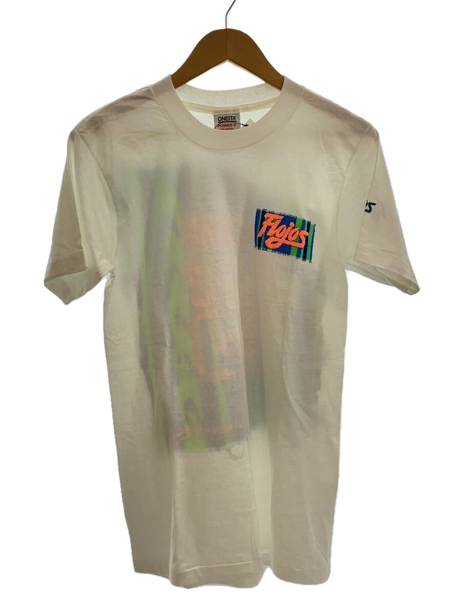 ONEITA◆FLOJOS/HECHO EN MEXICO/90s/USA製/シングルステッチ/Tシャツ/M/バックデザイン