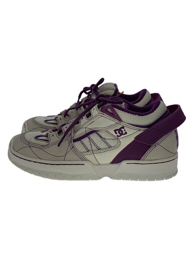 【中古】DC SHOES◆ローカットスニーカー/26.5cm/ホワイト/パープル/ADYS100804//【シューズ】 【中古】DC SHOES◆ローカットスニーカー/26.5cm/ホワイト/パープル/ADYS100804//【シューズ】