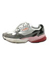 【中古】adidas◆FALCON W/ファルコン ウィメンズ/CG6214/ホワイト/24.5cm/WHT【シューズ】