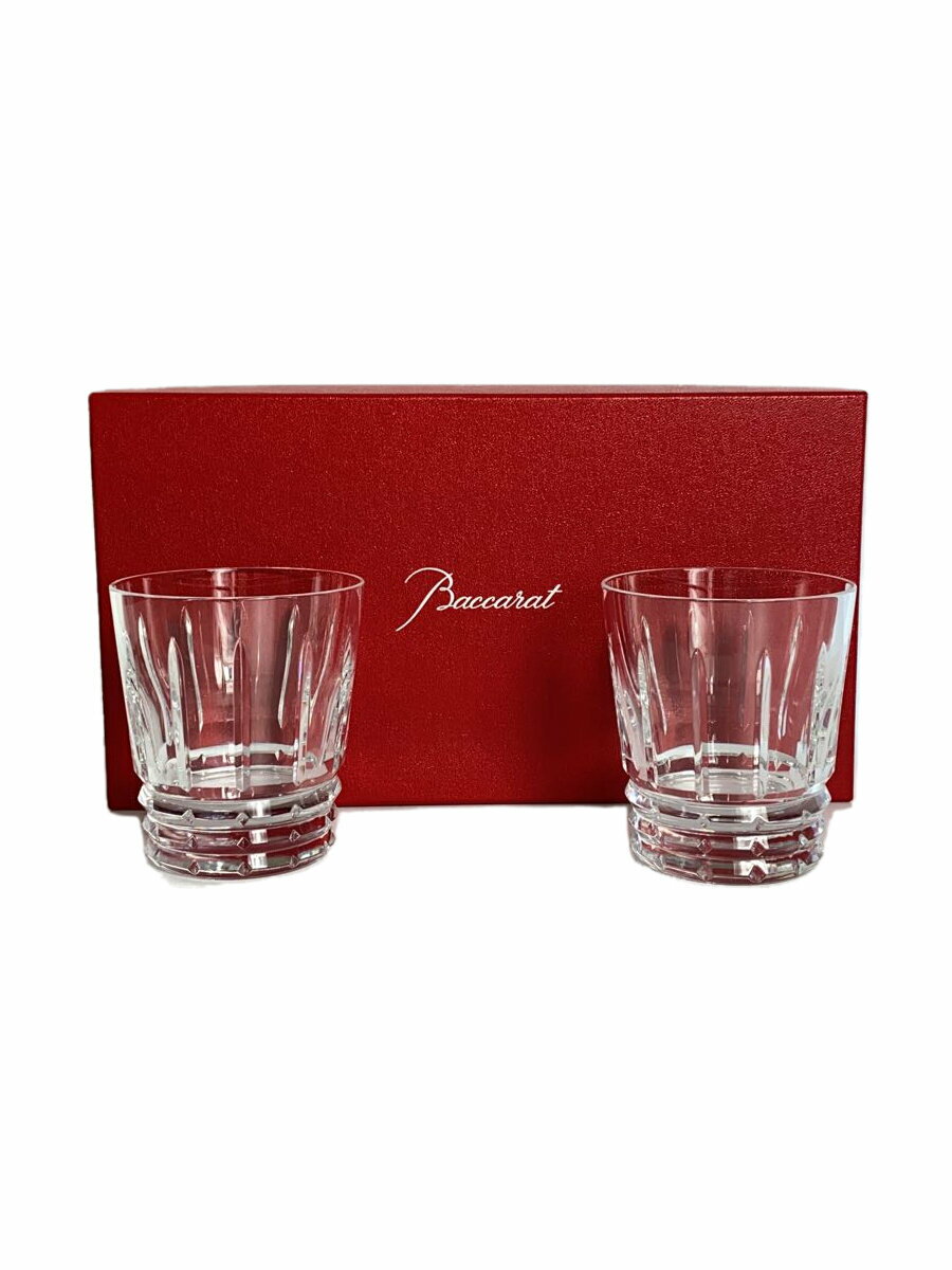 【中古】Baccarat◆グラス/アルルカン/2点セット/CLR【キッチン用品】