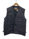 【中古】ベスト/--/コットン/GRY【メンズウェア】
