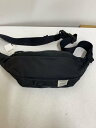 【中古】PORTER◆MOUSSEムース/ショルダーボディウエストバッグ/ナイロン/BLK【バッグ】
