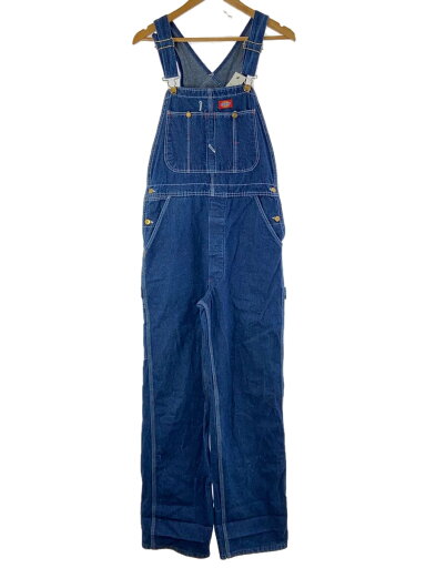 【中古】DICKIES◆オーバーオール/32-34/デニム/BLU【メンズウェア】 【中古】DICKIES◆オーバーオール/32-34/デニム/BLU【メンズウェア】