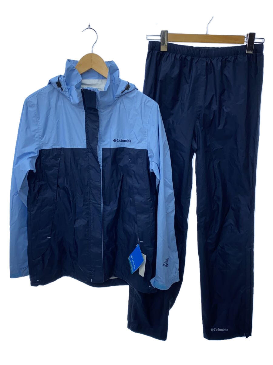 【中古】Columbia◆セットアップ/L/ナイロン/BLU【メンズウェア】