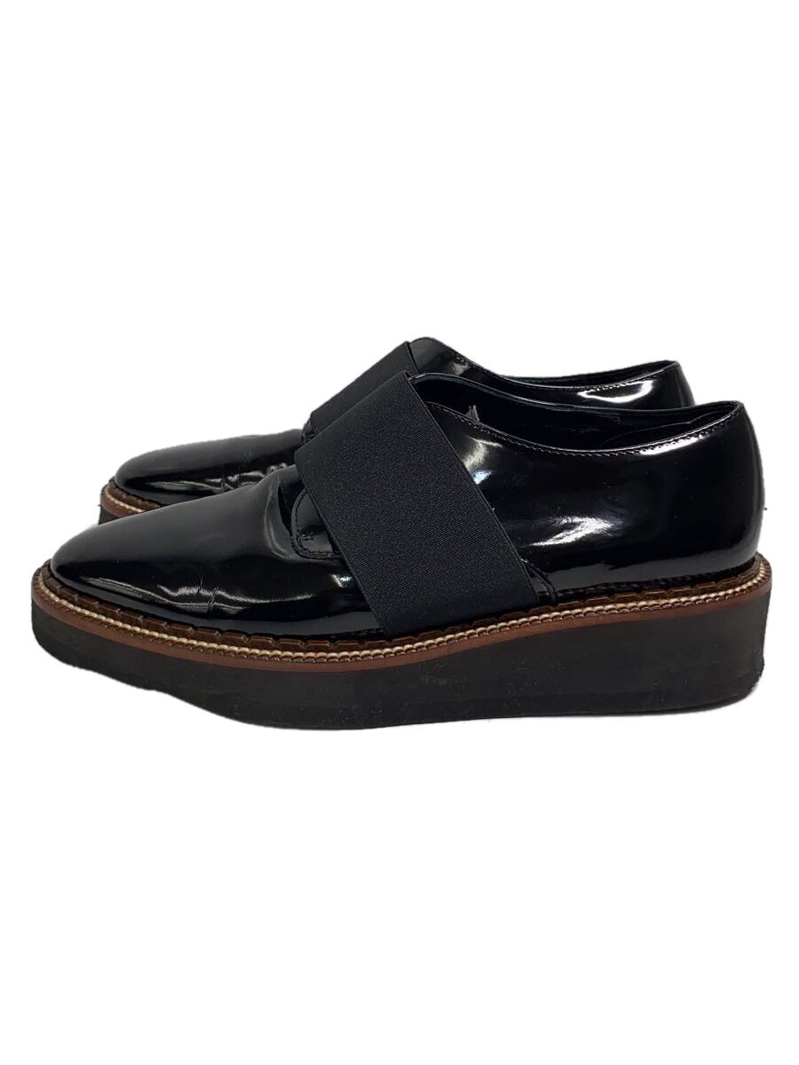 【中古】FABIO RUSCONI◆シューズ/37/BLK/レザー【シューズ】