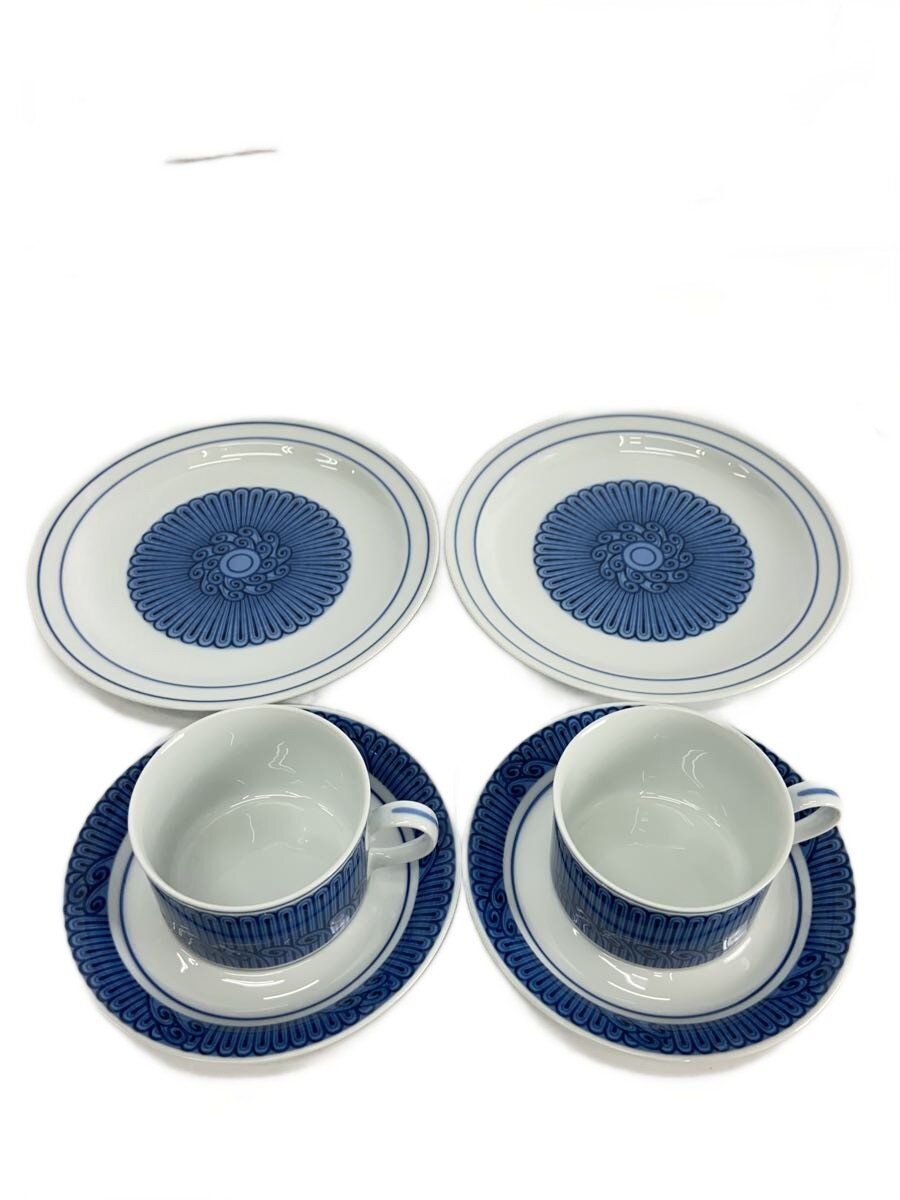 【中古】Noritake◆カップ&ソーサー2点セット/ケーキ皿2枚/WHT//【キッチン用品】