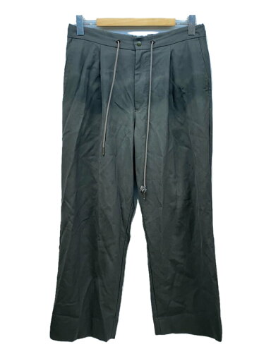 【中古】THE RERACS◆2タックワイドパンツ/ボトム/48/GRY【メンズウェア】 【中古】THE RERACS◆2タックワイドパンツ/ボトム/48/GRY【メンズウェア】