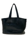 【中古】DAKOTA◆トートバッグ/レザー/BLK/無地【バッグ】(4)
