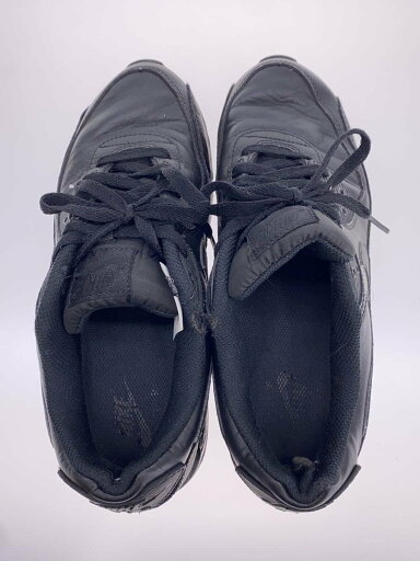 【中古】NIKE◆AIR MAX 90 LTR/27.5cm/BLK【シューズ】