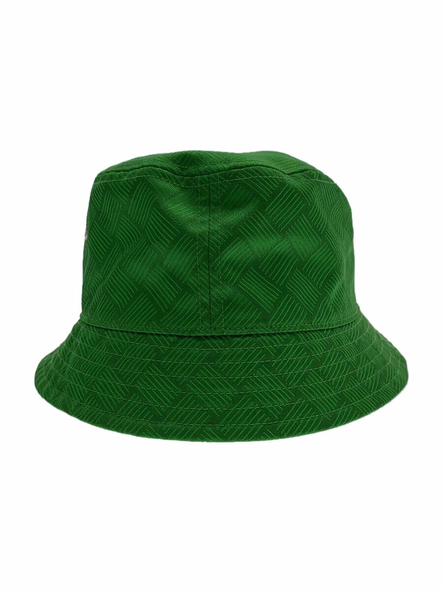 【中古】BOTTEGA VENETA◆バケットハット/M/ポリエステル/GRN/レディース/692795 V1PO2【服飾雑貨他】