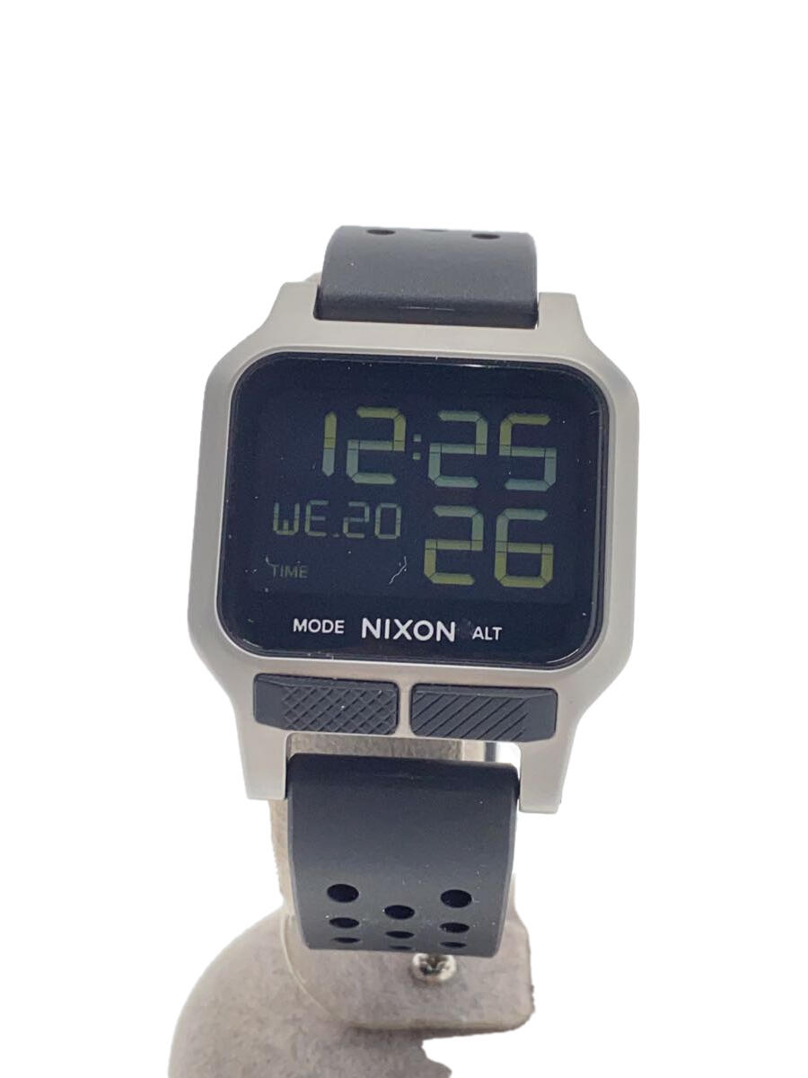 【中古】NIXON◆腕時計/デジタル/BLK/B