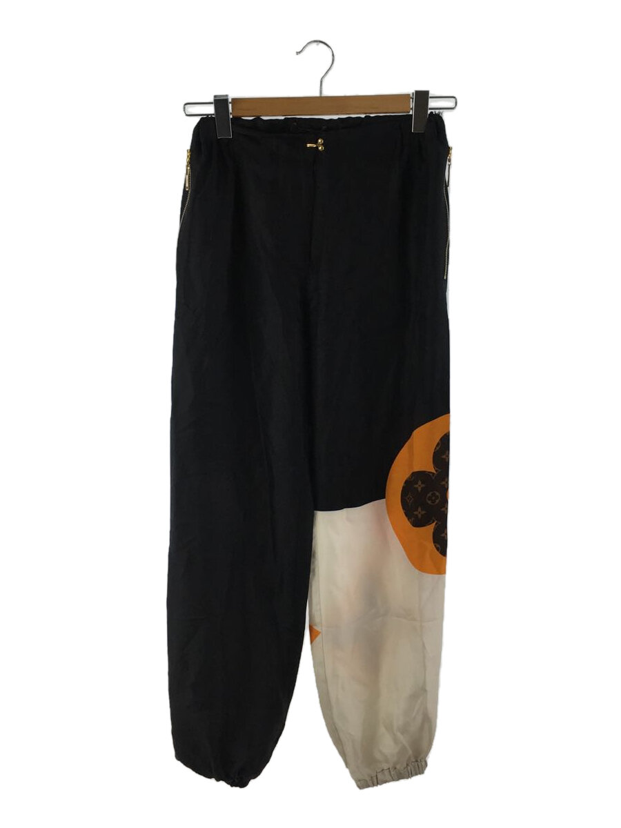 【中古】LOUIS VUITTON◆21SS/ボトム/34/シルク/BLK/無地/RW211A ZZC FKPA48【メンズウェア】