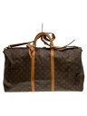 【中古】LOUIS VUITTON◆キーポル60_モノグラム・キャンバス_BRW/PVC/BRW【バッグ】